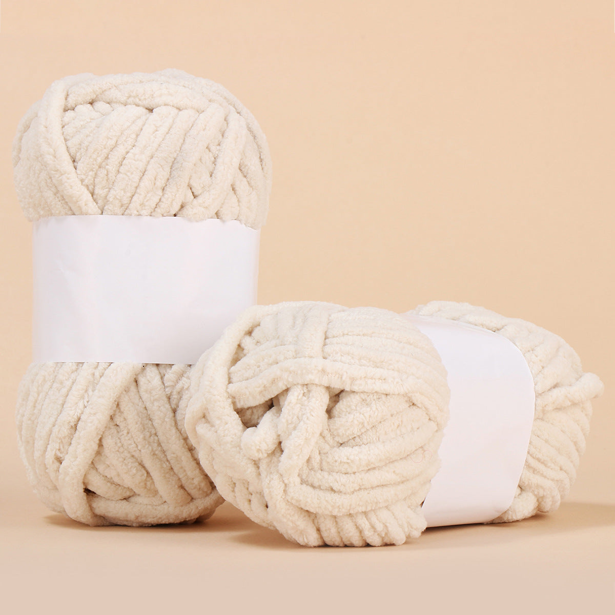 DIY Icy T-Shirt Yarn | Single Strand Chunky Knitting Yarn | 50g ≈ 20m | For Bags, Shoes, Scarves & Hats