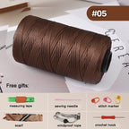 Mercerized Cotton-Linen Flat Yarn 250g – 2.5mm Glossy Cord for Crochet Bags, Hats, Cushions | Free Crochet Tools