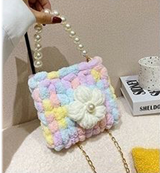 DIY Puffy Shoulder Bag Kit (Not Finished Product)