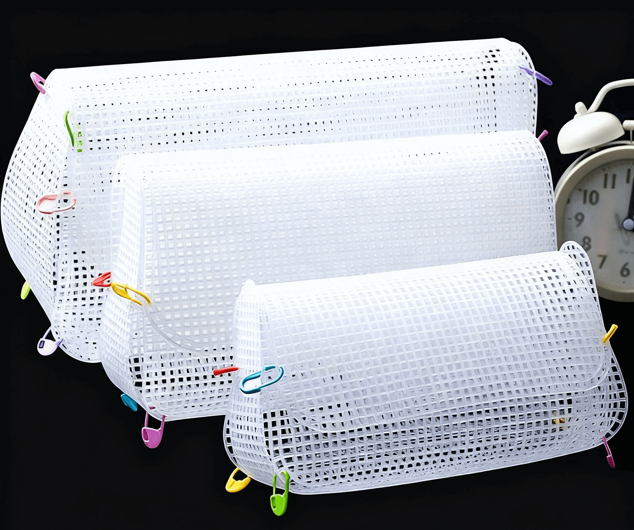 DIY Handbag Grid Panel Set - 3 Pieces (Large, Medium, Small Sizes)