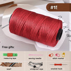 Mercerized Cotton-Linen Flat Yarn 250g – 2.5mm Glossy Cord for Crochet Bags, Hats, Cushions | Free Crochet Tools