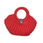 Handmade Shell Shape Bag | Chunky Yarn Crochet