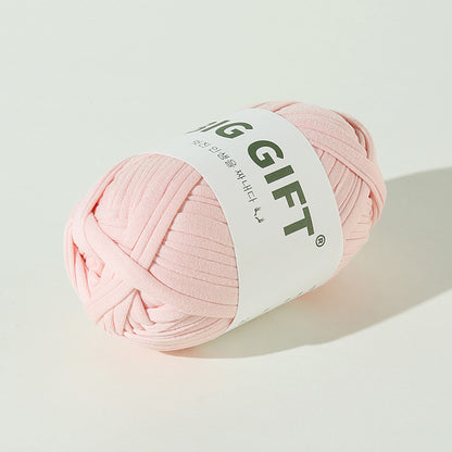 T-Shirt Yarn 100g – Flat Chunky Polyester Cord for Crochet Baskets, Rugs, Bags, Shoes & More