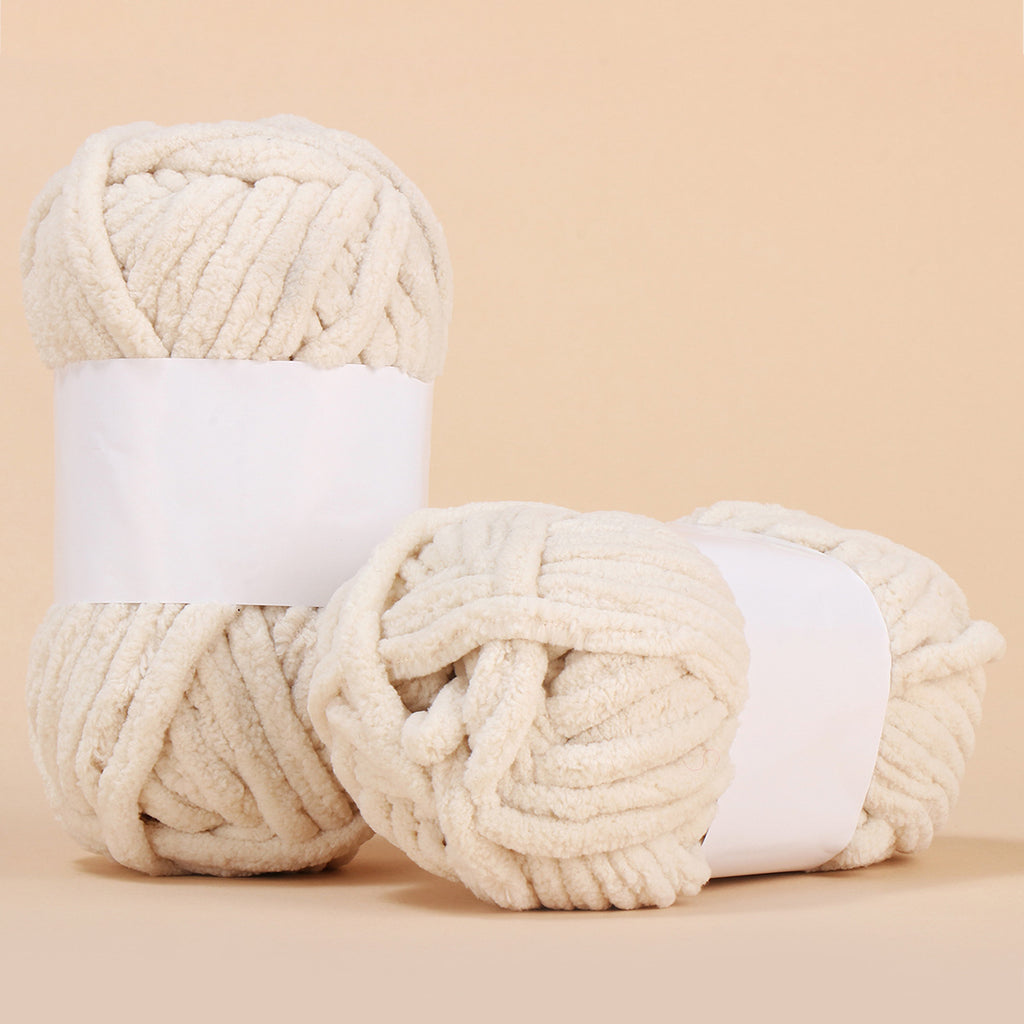 DIY Icy T-Shirt Yarn | Single Strand Chunky Knitting Yarn | 50g ≈ 20m | For Bags, Shoes, Scarves & Hats