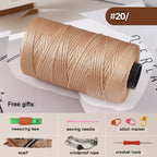 Mercerized Cotton-Linen Flat Yarn 250g – 2.5mm Glossy Cord for Crochet Bags, Hats, Cushions | Free Crochet Tools