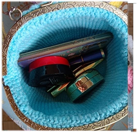 Handmade Floral Crochet Purse – Ready-Made DIY Bag with 3D Flowers