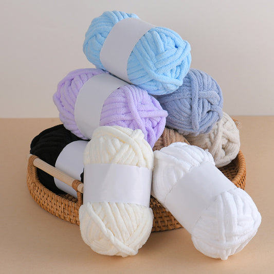 DIY Icy T-Shirt Yarn | Single Strand Chunky Knitting Yarn | 50g ≈ 20m | For Bags, Shoes, Scarves & Hats