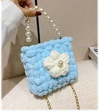 DIY Puffy Shoulder Bag Kit (Not Finished Product)