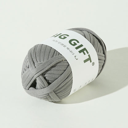 T-Shirt Yarn 100g – Flat Chunky Polyester Cord for Crochet Baskets, Rugs, Bags, Shoes & More