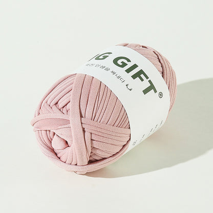 T-Shirt Yarn 100g – Flat Chunky Polyester Cord for Crochet Baskets, Rugs, Bags, Shoes & More