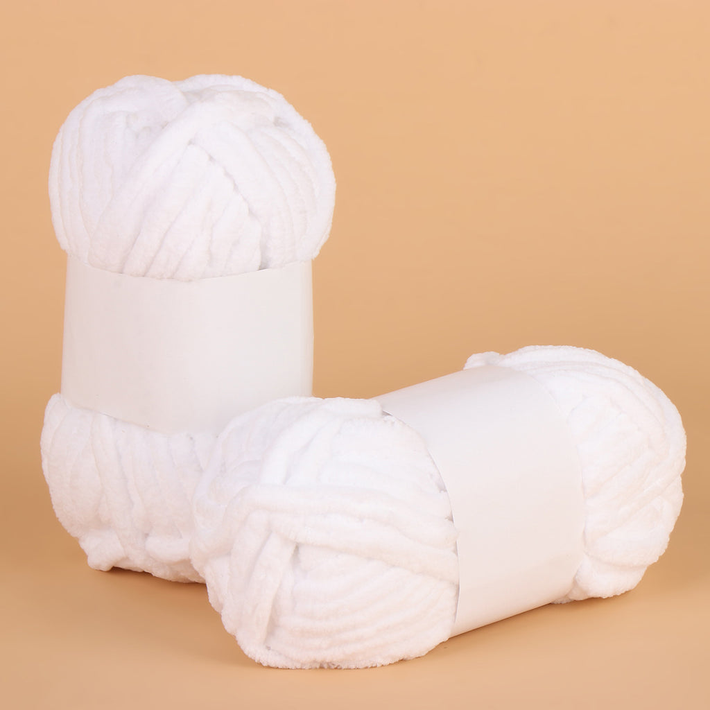 DIY Icy T-Shirt Yarn | Single Strand Chunky Knitting Yarn | 50g ≈ 20m | For Bags, Shoes, Scarves & Hats