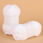 DIY Icy T-Shirt Yarn | Single Strand Chunky Knitting Yarn | 50g ≈ 20m | For Bags, Shoes, Scarves & Hats