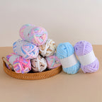 DIY Icy T-Shirt Yarn | Single Strand Chunky Knitting Yarn | 50g ≈ 20m | For Bags, Shoes, Scarves & Hats