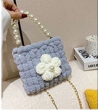 DIY Puffy Shoulder Bag Kit (Not Finished Product)