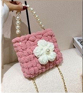 DIY Puffy Shoulder Bag Kit (Not Finished Product)