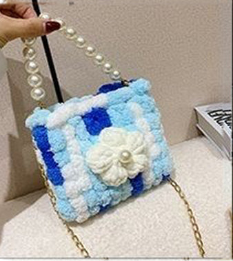DIY Puffy Shoulder Bag Kit (Not Finished Product)