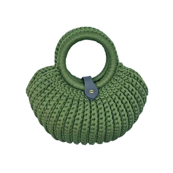 Handmade Shell Shape Bag | Chunky Yarn Crochet