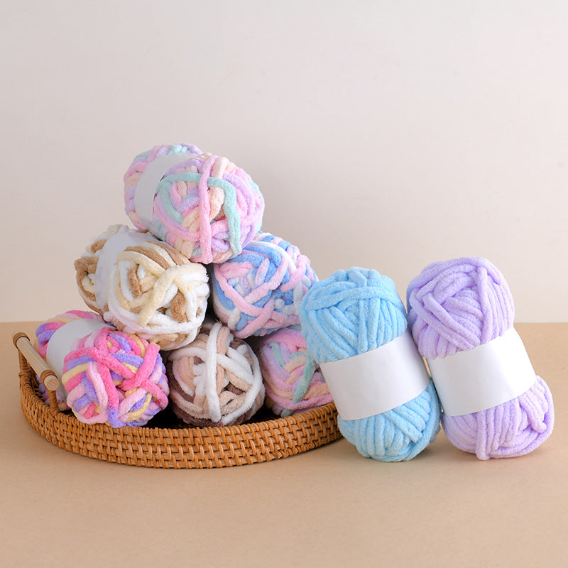 DIY Icy T-Shirt Yarn | Single Strand Chunky Knitting Yarn | 50g ≈ 20m | For Bags, Shoes, Scarves & Hats