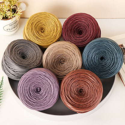 200g Smooth Leather-Like Yarn – Ideal for Bags, Baskets & Accessories