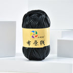 100g Metallic Shiny T-Shirt Yarn | 8CM Wide | Approx. 45M | DIY Yarn for Bags, Shoes & Hats