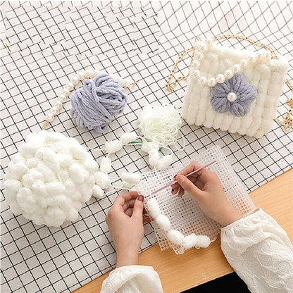 DIY Puffy Shoulder Bag Kit (Not Finished Product)
