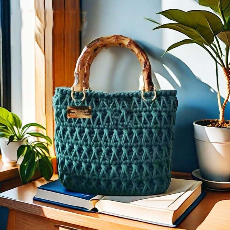 DIY Bamboo Handle Bag Tutorial (PDF + 3 Video Links) – Suitable for All Skill Levels