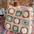 Handmade Crochet Shoulder Bag | 3D Flower Design | Ready to Ship