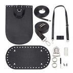 DIY Backpack Leather Base & Flap 7-Piece Set