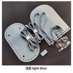 DIY Backpack Leather Base & Flap 7-Piece Set