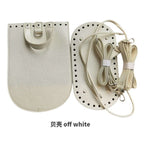 DIY Backpack Leather Base & Flap 7-Piece Set