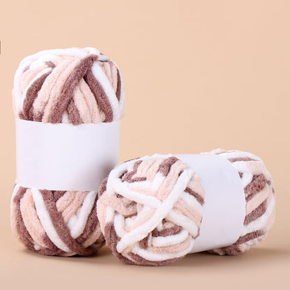 DIY Icy T-Shirt Yarn | Single Strand Chunky Knitting Yarn | 50g ≈ 20m | For Bags, Shoes, Scarves & Hats