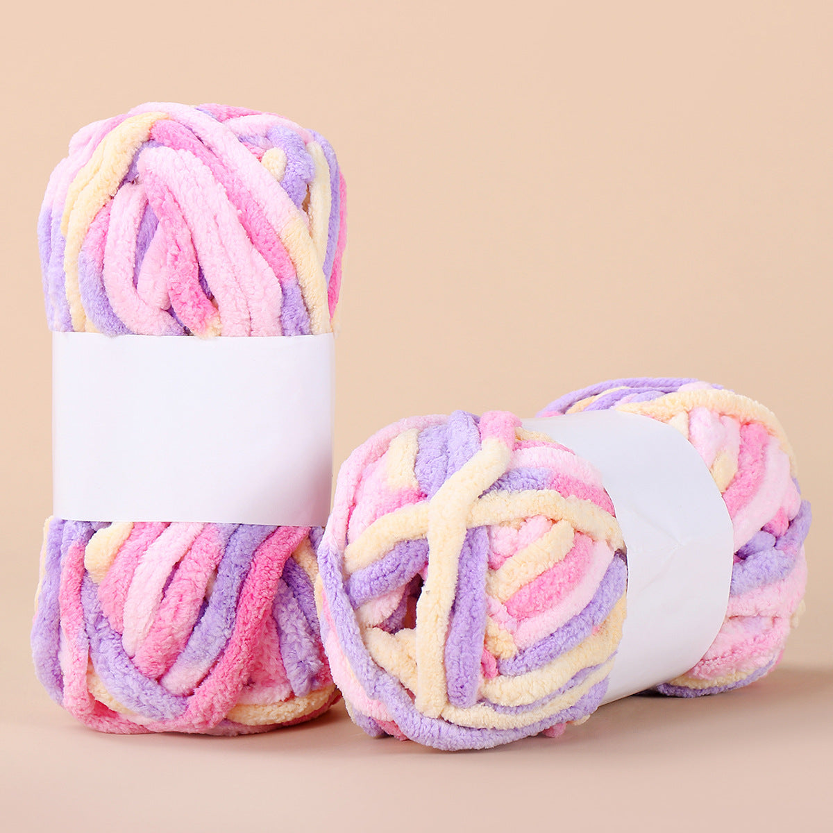 DIY Icy T-Shirt Yarn | Single Strand Chunky Knitting Yarn | 50g ≈ 20m | For Bags, Shoes, Scarves & Hats