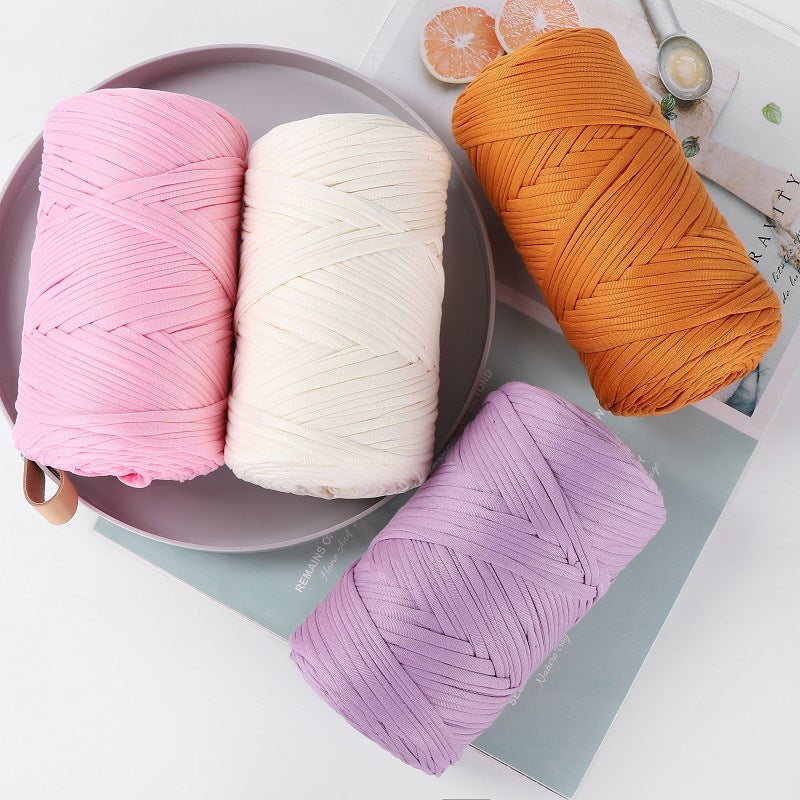 400g   120M Jumbo T-Shirt Yarn Ball | DIY Crochet Yarn for Bags, Rugs & Blankets