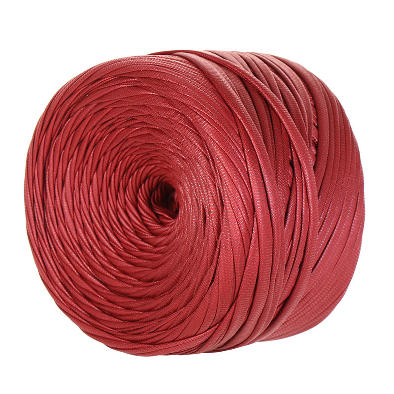 200g Smooth Leather-Like Yarn – Ideal for Bags, Baskets & Accessories