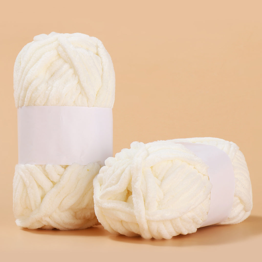 DIY Icy T-Shirt Yarn | Single Strand Chunky Knitting Yarn | 50g ≈ 20m | For Bags, Shoes, Scarves & Hats