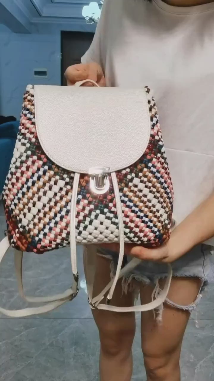 DIY Backpack Leather Base & Flap 7-Piece Set